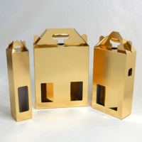 Krabice na víno zlaté